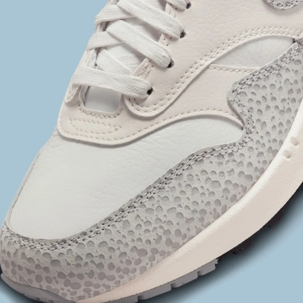 Nike Air Max 1 Safari Summit White phantom Women's Sneakers Size 7 (FB5059-100)